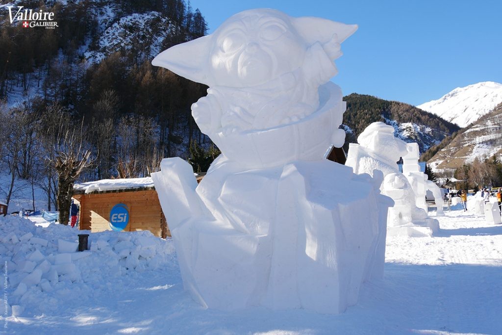 Sculptures sur neige - séjour valloire - Valloire Réservations