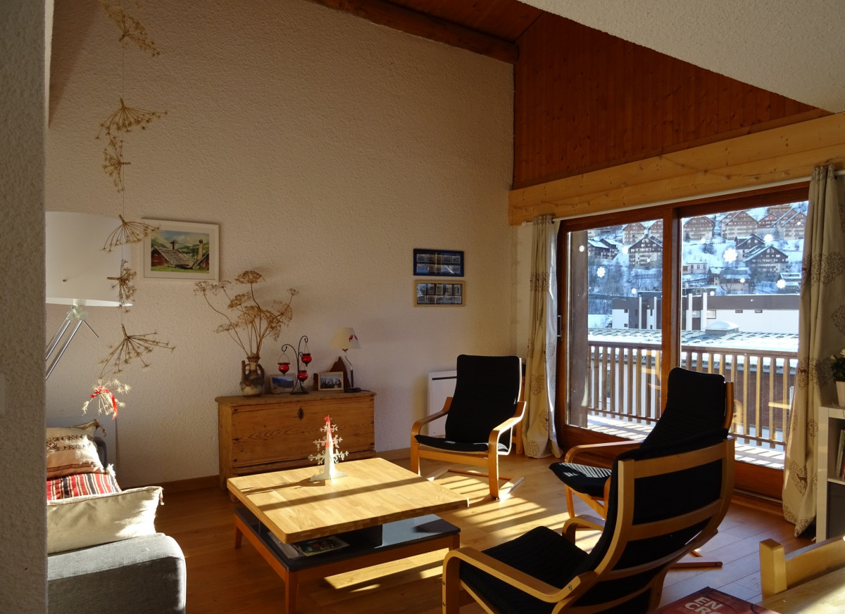 SEJOUR - APPARTEMENT VIEUX MOULIN B 24 - VALLOIRE CENTRE - VALLOIRE RESERVATIONS