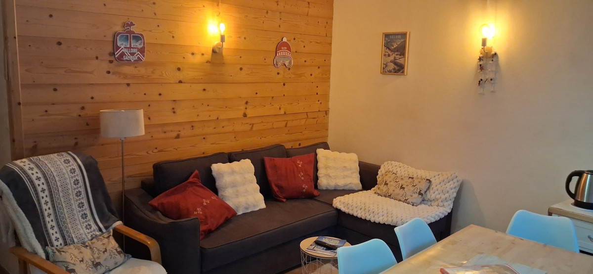 Séjour - Maison La Marmotte RDC - Valloire La Ruaz