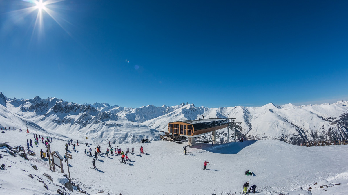 Séjour Ski en Bande Valloire - © A. PERNET Séjour Ski en Bande Valloire