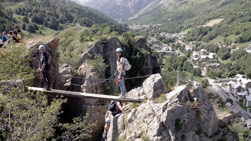 via ferrata valloire, activites sensations valloire, escalade valloire