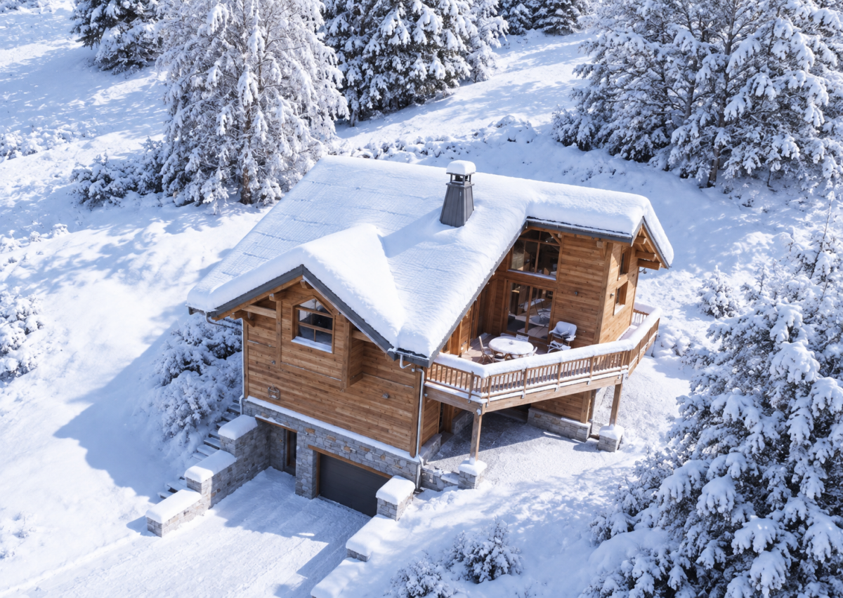 VUE CHALET LES GRANGES 1015 - VALLOIRE AUTRES SITUATIONS - VALLOIRE RESERVATIONS