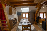 SALLE A MANGER - APPARTEMENT BON ACCUEIL 26 27 VALLOIRE CENTRE - VALLOIRE RESERVATIONS