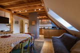 SEJOUR/SALON - APPARTEMENT LES ECUREUIL 02 - VALLOIRE AUTRES SITUATIONS - VALLOIRE RESERVATIONS