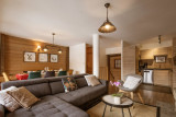SALON - APPARTEMENT LES FERMES DU PLANET 2 - VALLOIRE LES VERNEYS