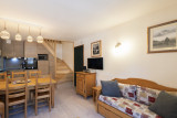 PIECE DE VIE - APPARTEMENT CHALETS DU GALIBIER G38 - VALLOIRE MOULIN BENJAMIN