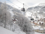 VUE HIVER - GENTIANE 300 APPARTEMENT HAMEAU DE LA VALLEE D'OR - LES CHARBONNIERES VALLOIRE