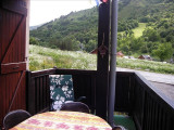 BALCON - STUDIO VERNEYS GALIBIER 3 - VALLOIRE LES VERNEYS