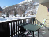 VUE HIVER - STUDIO VERNEYS GALIBIER 7 - VALLOIRE LES VERNEYS