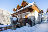 VUE 2 HIVER MAISON LUCINE - VALLOIRE CENTRE - VALLOIRE RESERVATIONS