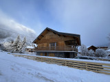 CHALET LES MARMOTTES - VUE HIVER -  VALLOIRE CENTRE