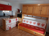 SALON/SALLE A MANGER - STUDIO CRETES 110 - VALLOIRE CENTRE - VALLOIRE RESERVATIONS