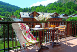 BALCON - APPARTEMENT LE PRAZ 19 - VALLOIRE CENTRE