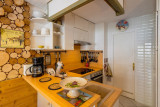 CUISINE - APPARTEMENT ROYAL NEIGE 22 - VALLOIRE CENTRE