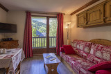 SALON - APPARTEMENT LES VALMONTS CHARDON 42 - LES CHARBONNIERES VALLOIRE - VALLOIRE RESERVATIONS