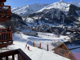 VUE HIVER - APPARTEMENT HAMEAU DE LA VALLEE D'OR GENTIANE 004 - LES CHARBONNIERES VALLOIRE