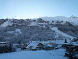 VUE HIVER - APPARTEMENT  THYMEL 8 - VALLOIRE LES VERNEYS