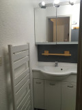 SALLE DE BAIN -  STUDIO THYMEL 19- VALLOIRE LES VERNEYS 
