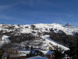 VUE HIVER -  STUDIO THYMEL 19- VALLOIRE LES VERNEYS 