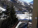 VUE HIVER -  STUDIO THYMEL 19- VALLOIRE LES VERNEYS 