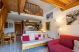 SALON - STUDIO MEZZANINE LES AROLLES G N°58 - VALLOIRE LES VERNEYS - VALLOIRE RESERVATIONS