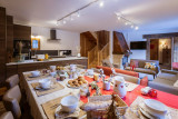 SALON - APPARTEMENT FERMES DU PLANET 4 - VALLOIRE LES VERNEYS