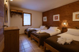 CHAMBRE - APPARTEMENT FERMES DU PLANET 4 - VALLOIRE LES VERNEYS