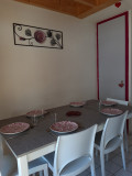SALLE A MANGER - APPARTEMENT BEL ALP 19- VALLOIRE LES VERNEYS - VALLOIRE RESERVATIONS