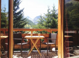 BALCON - CHALET LE NÉVÉ APPARTEMENT 1 - VALLOIRE LES VERNEYS - VALLOIRE RESERVATIONS