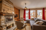 SALON - APPARTEMENT LES FERMES DU PLANET 2 - VALLOIRE LES VERNEYS - VALLOIRE RESERVATIONS