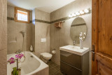 SALLE DE BAINS - APPARTEMENT LES FERMES DU PLANET 3 - VALLOIRE LES VERNEYS