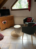 COIN SALON - STUDIO CHALET L'ANDORSE 2 - VALLOIRE LA BORGE