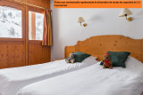 CHAMBRE - STUDIO2PERSONNES - CHALETS DU GALIBIER LAGRANGE - MOULIN BENJAMIN