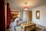 SEJOUR - APPARTEMENT ADRIEN 5 - VALLOIRE CENTRE - VALLOIRE RESERVATIONS