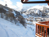 VUE HIVER - GENTIANE 300 APPARTEMENT HAMEAU DE LA VALLEE D'OR - LES CHARBONNIERES VALLOIRE