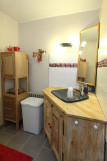 SALLE DE BAINS - APPARTEMENT CHEZ JOSEPH RESIDENCE RAPIN - VALLOIRE CENTRE