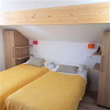CHAMBRE  - LES BALCONS DE PIERRE POMME APPARTEMENT 4 NORD - VALLOIRE LES VERNEYS