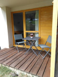TERRASSE- APPARTEMENT CHALETS GALIBIER 2 N° 103 - MOULIN BENJAMIN - VALLOIRE - VALLOIRE RESERVATIONS