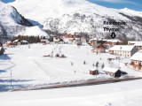 VUE HIVER - APPARTEMENT THYMEL 34- VALLOIRE LES VERNEYS