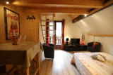SEJOUR/SALON - STUDIO LES SELLETTES 6 - VALLOIRE CENTRE-VALLOIRE RESERVATIONS