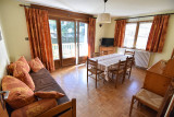 SEJOUR/SALON - APPARTEMENT LES CHARDONNETS 01 - VALLOIRE CENTRE - VALLOIRE RESERVATIONS