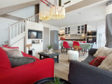 SALON - APPARTEMENT CHALETS DU GALIBIER II N°137 - MOULIN BENJAMIN - VALLOIRE RESERVATIONS