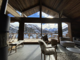 SALON - CHALET LES BRAMES - VALLOIRE LE SERROZ - VALLOIRE RESERVATIONS
