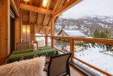 BALCON- CHALET LE CERVIN - VALLOIRE LES VERNEYS-