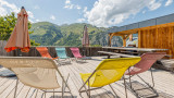 TERRASSE - APPARTEMENT LE REFUGE - CLOS FONTAINE - VALLOIRE LE COL