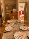COIN REPAS - APPARTEMENT HAMEAU DE VALLOIRE 403 - VALLOIRE LES CHOSEAUX VILLE 