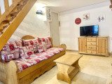 SALON - STUDIO BERGERS 110 - VALLOIRE CENTRE - LE CLOS DES ETOILES - VALLOIRE RESERVATIONS