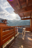 BALCON  CHALETS DE LA VALLEE D'OR APPARTEMENT LYS 001 - LES CHARBONNIERES - VALLOIRE