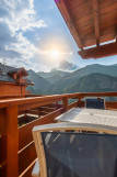 BALCON  CHALETS DE LA VALLEE D'OR APPARTEMENT LYS 001 - LES CHARBONNIERES - VALLOIRE