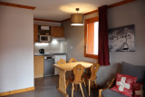 COIN REPAS  - APPARTEMENT CHALETS DE LA VALLEE D'OR ASTER 203 - CHARBONNIERES VALLOIRE - VALLOIRE RESERVATIONS